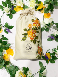 Daffodil drawstring bag